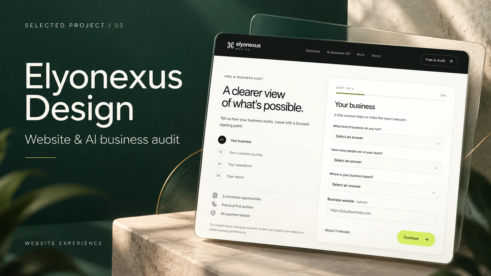 Elyonexus Design website