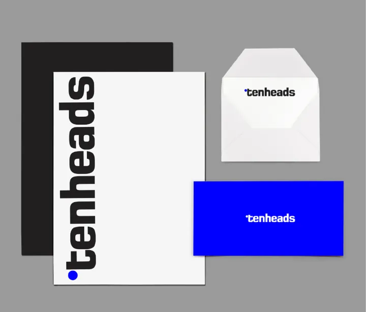 Tenheads stationery and business cards