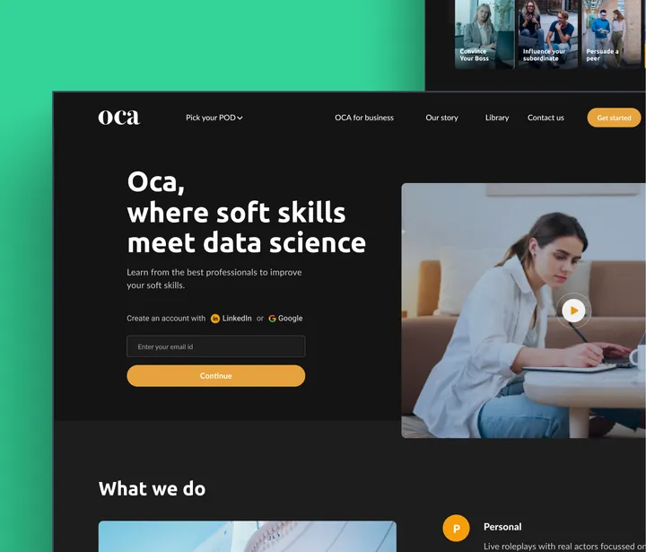 Oca education website