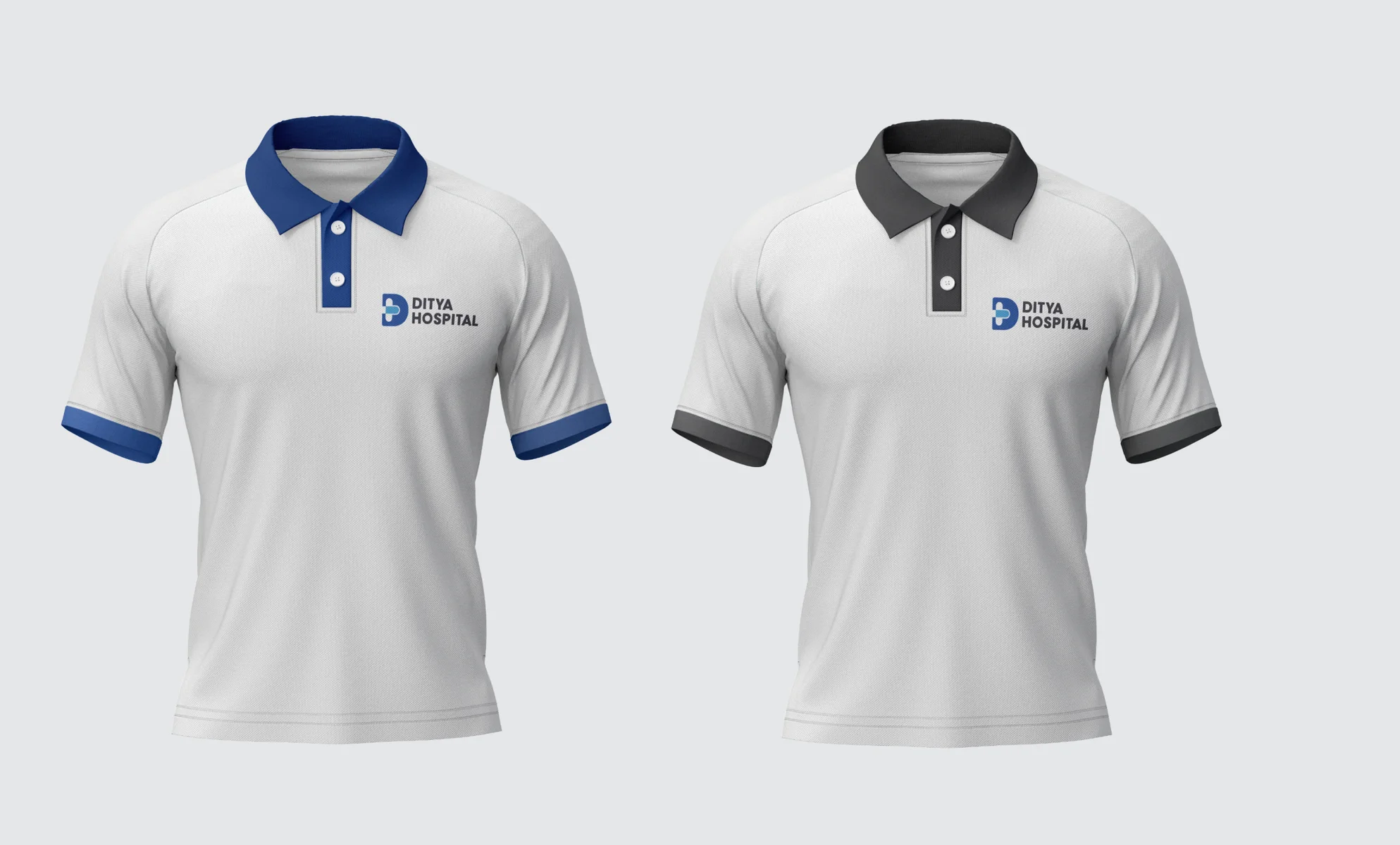 Branded polo shirts