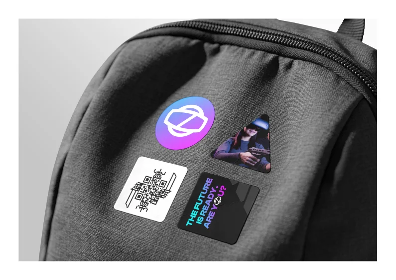 Backpack stickers