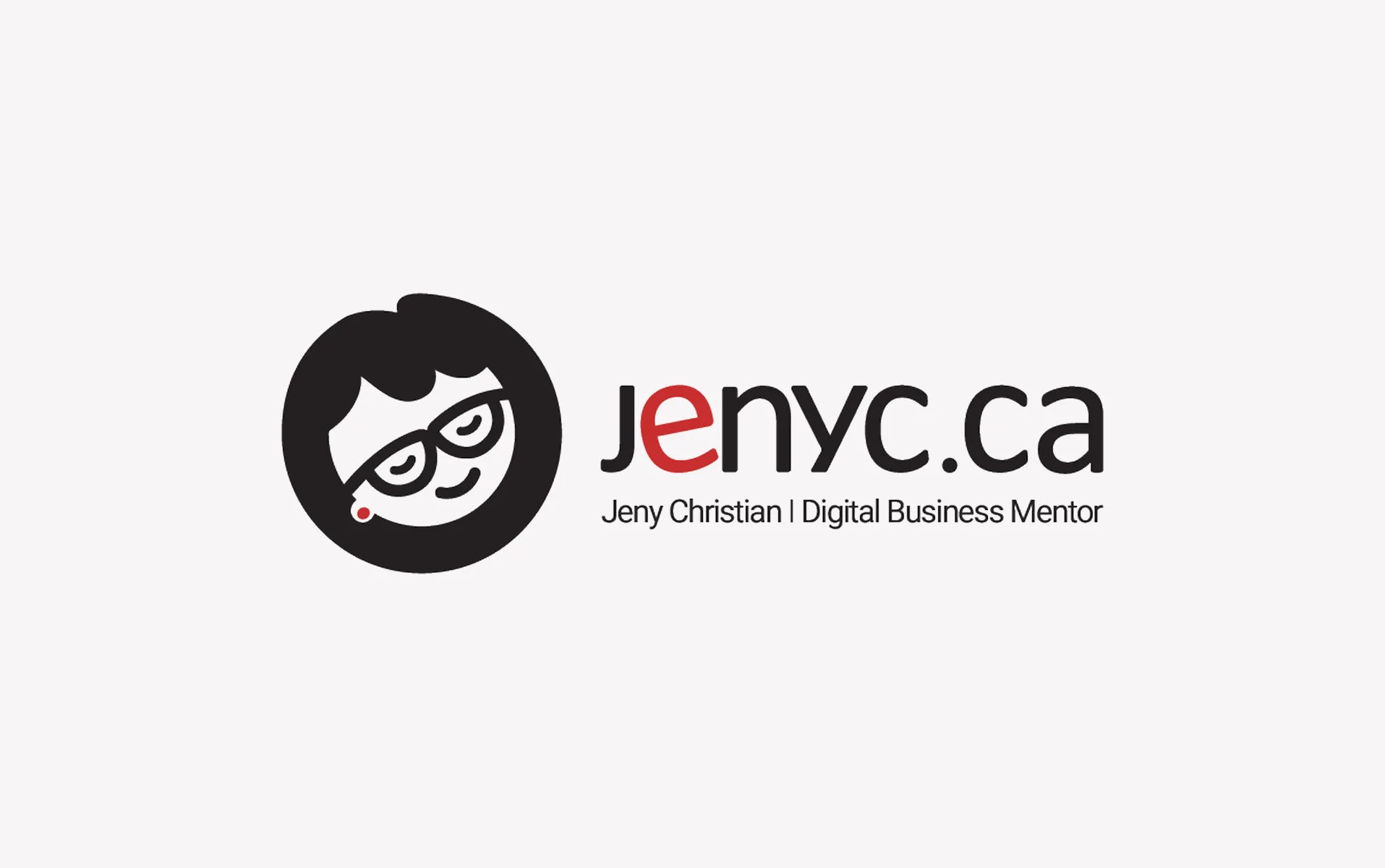 Jenyc.ca logo: Jeny Christian, Digital Business Mentor