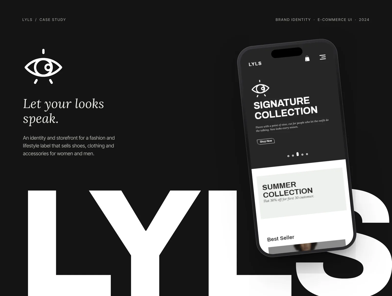 LYLS brand identity