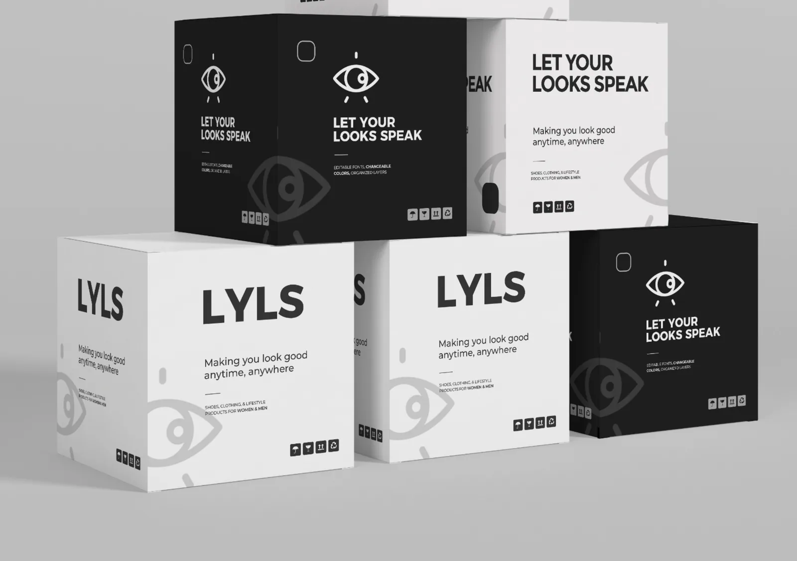 LYLS shipping boxes