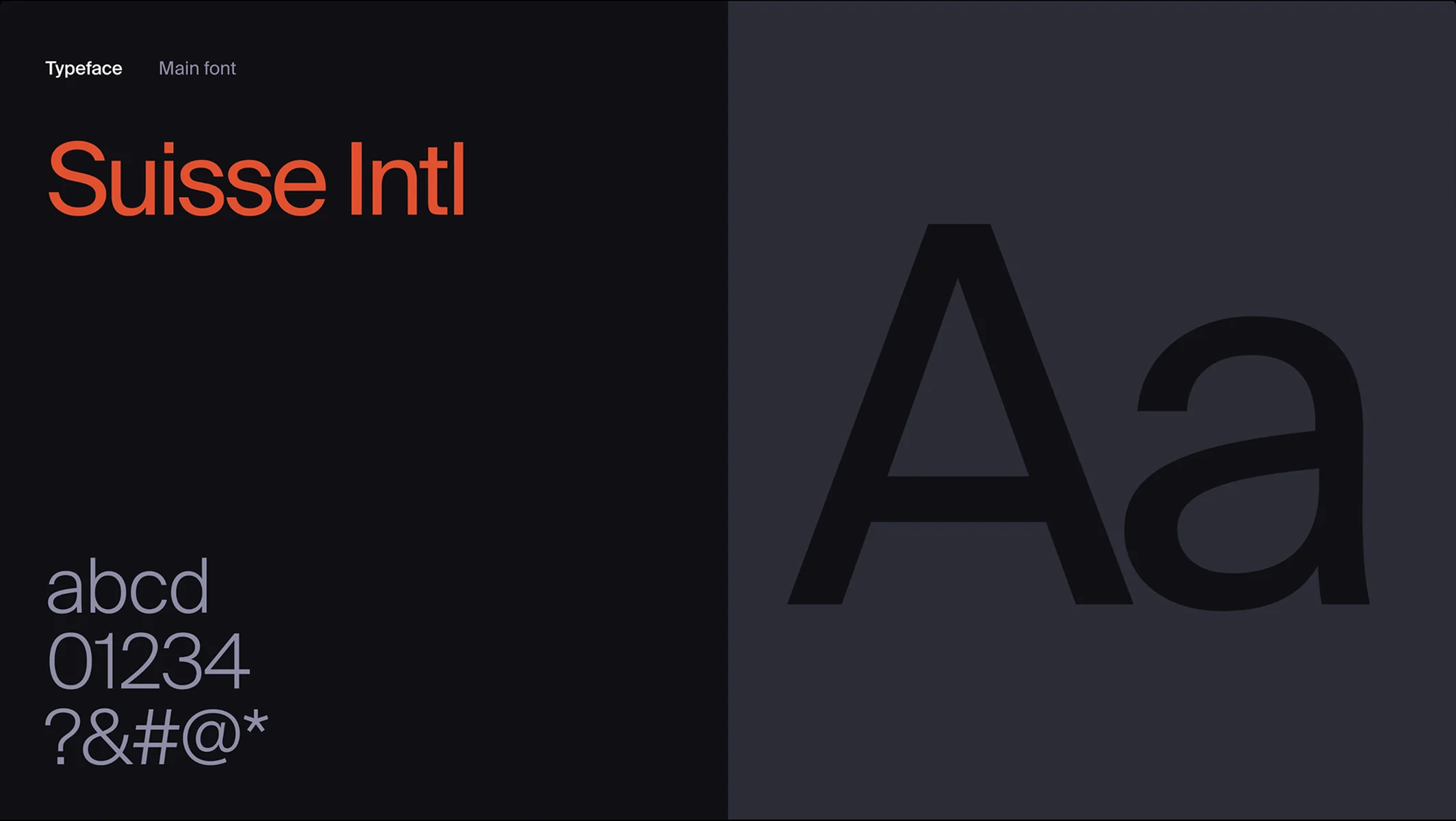 Typeface, Suisse Intl