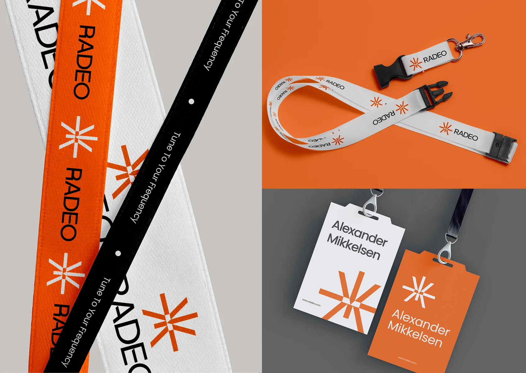 Lanyards and ID cards