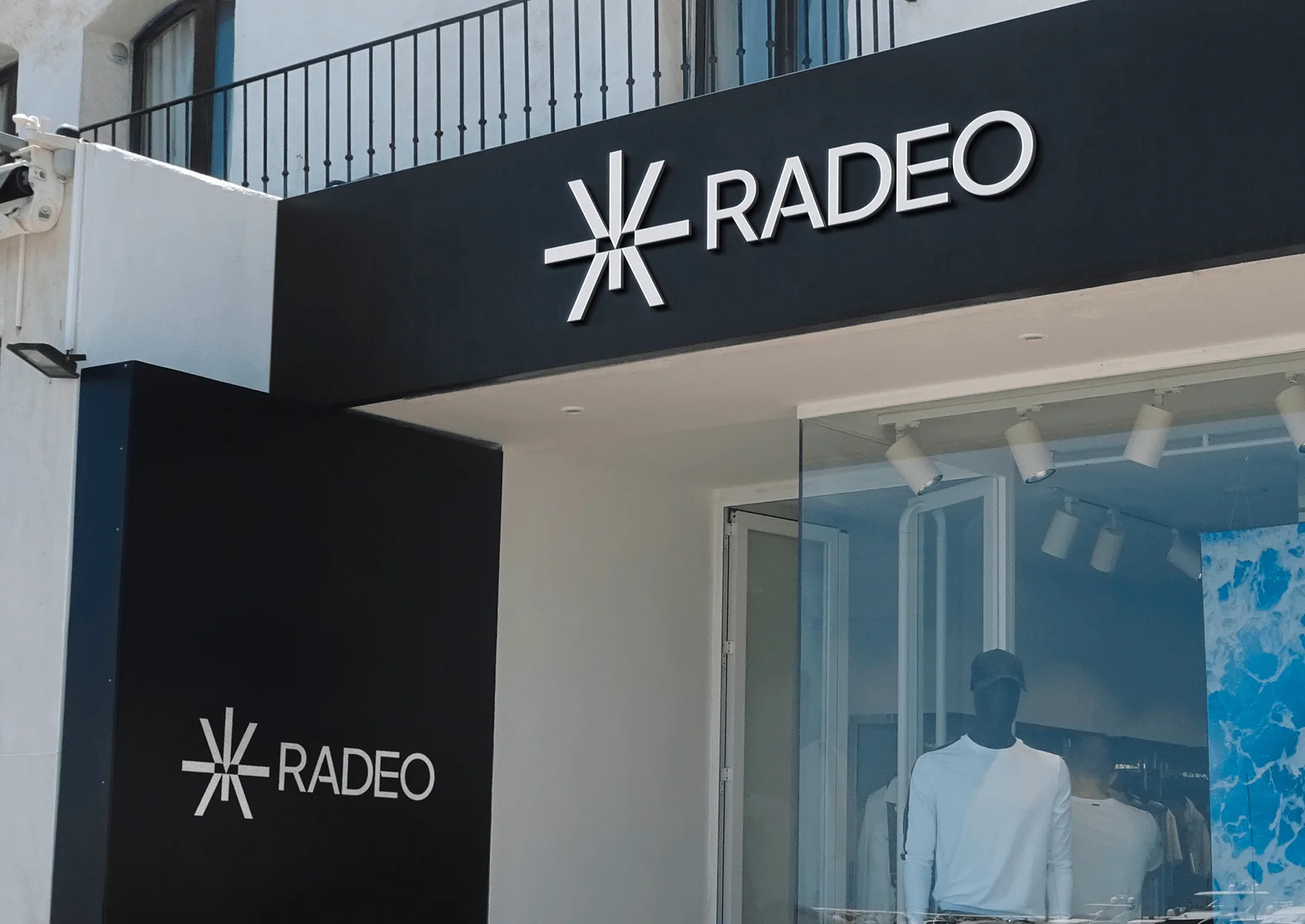 Storefront signage