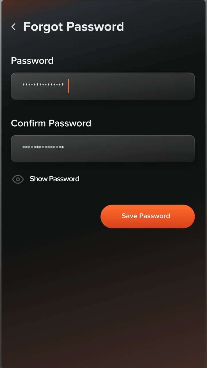 Forgot password