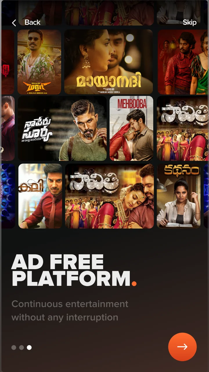 Ad-free platform