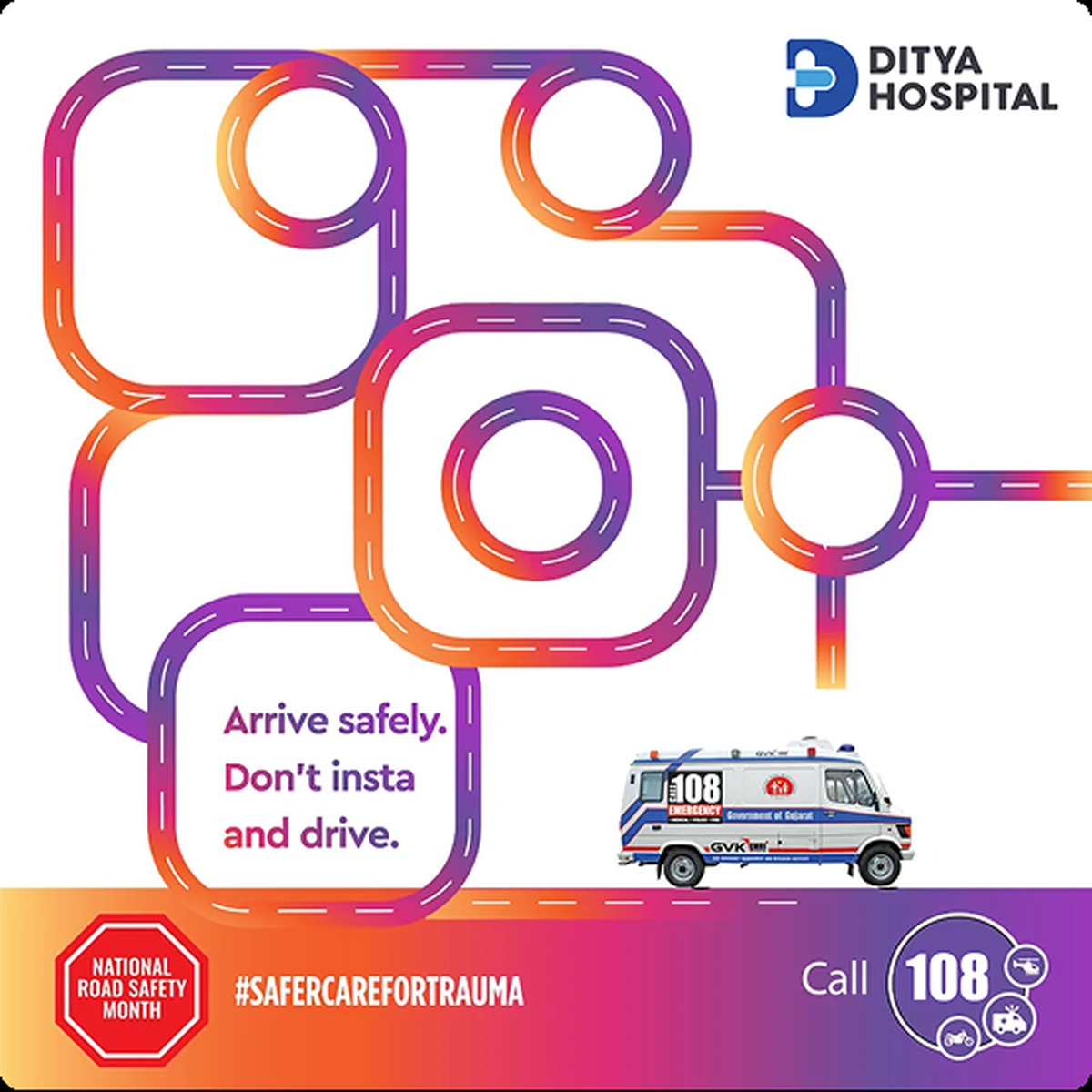 Road safety post: don’t Insta and drive