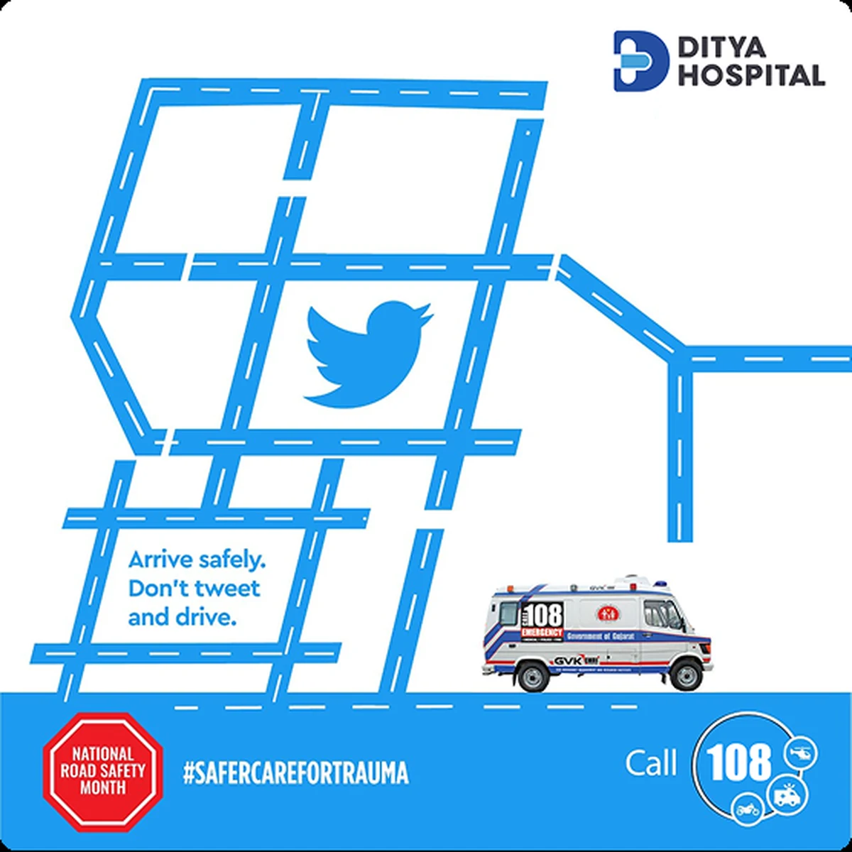 Road safety post: don’t tweet and drive