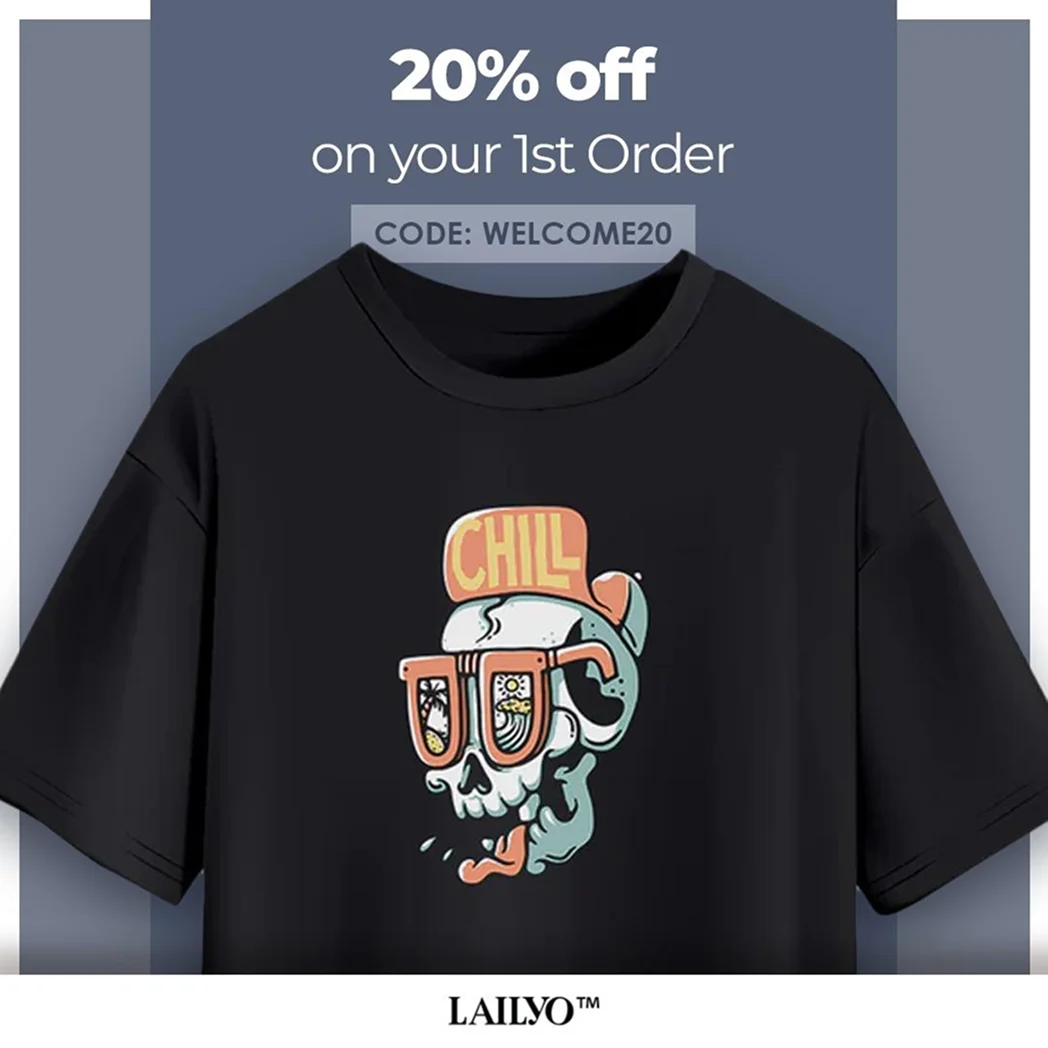 20% off first order product post