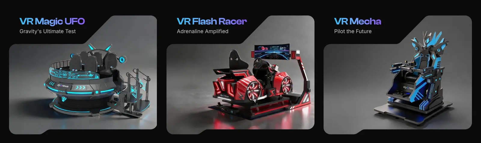 Ride product cards
