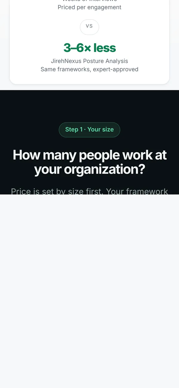 Pricing on mobile