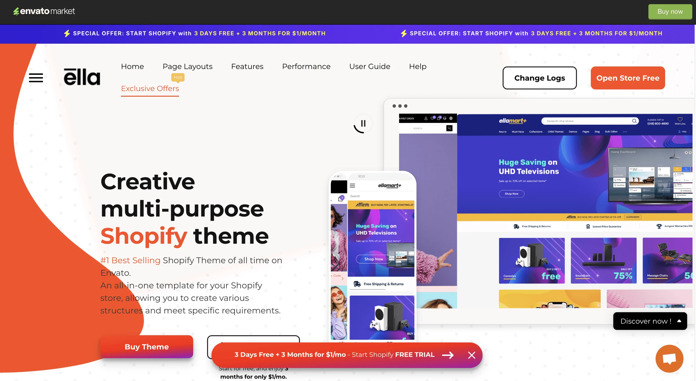 Ella theme customised for Lailyo